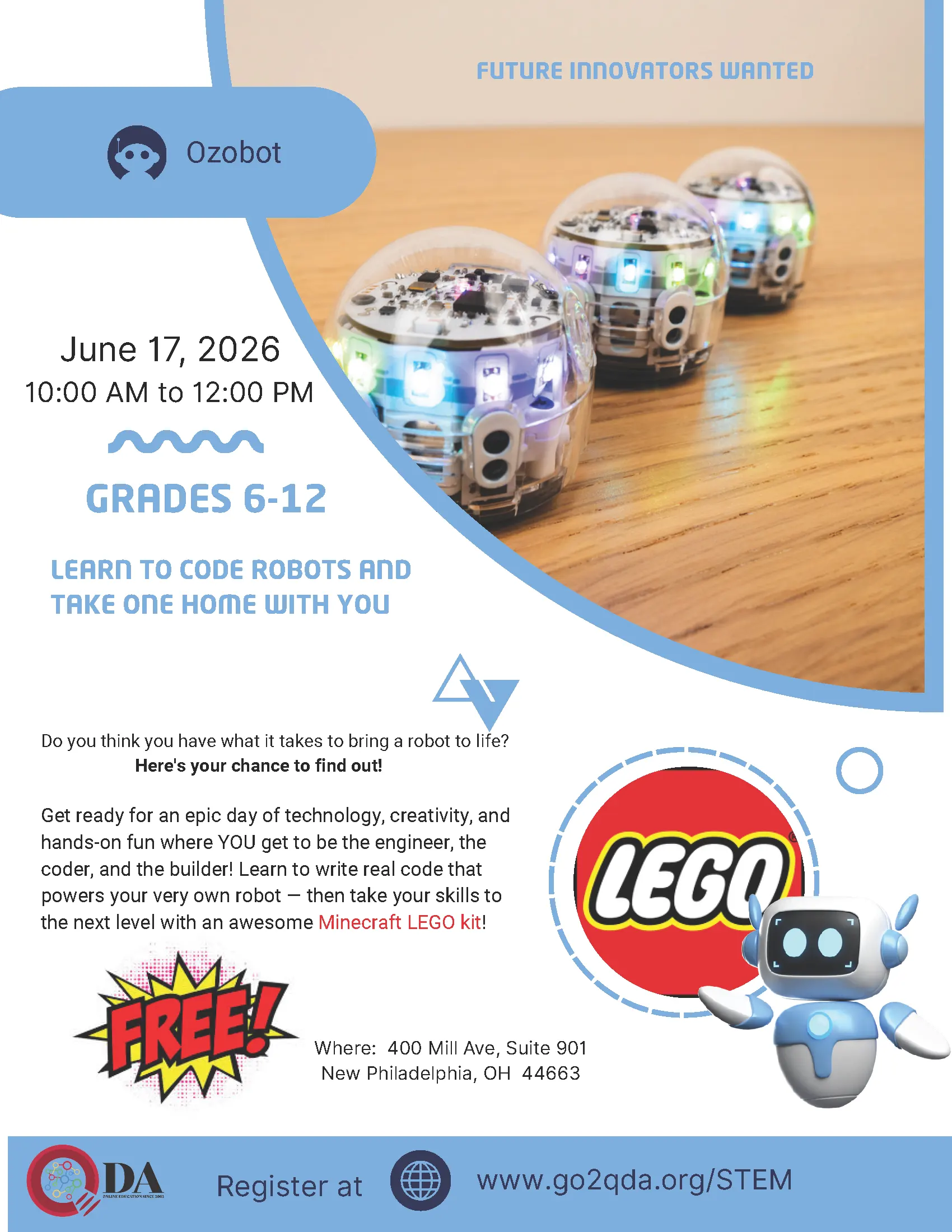 Ozobot Summer Camp